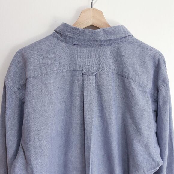 Sedgewick 100% Cotton Gray Button Down Shirt - Picture 8 of 10